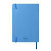 Бизнес-блокнот "RILY", формат А5,  голубой, блок в точку