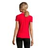 Поло женское PRACTICE WOMEN 270, красный, белый