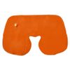 Подушка ROAD надувная дорожная в футляре, оранжевый