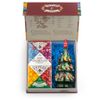 Набор подарочный  "Сугревъ. Россия" из 2-х коробочек с листовым чаем и ёлкой-матрешкой, разные цвета