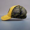 Образец бейсболка CUSTOM MERCH, 6 клиньев, пластиковая застёжка, черный, желтый