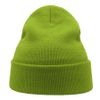 Шапка вязаная  двойная Wind-S, зеленое яблоко