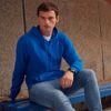 Толстовка без начеса LIGHTWEIGHT HOODED SWEAT 240, черный