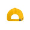 Бейсболка VALLEY, 5 клиньев, металлическая застежка, желтый