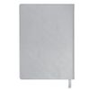 Бизнес-блокнот LADY, формат А5, серый, блок в клетку