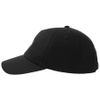 Бейсболка DAD HAT-S, 5 клиньев, металлическая застежка, черный