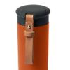 Термос вакуумный STRIPE, 450 мл, оранжевый, черный