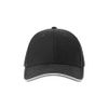 Бейсболка PILOT PIPING SANDWICH-S, черный