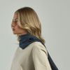 Шарф вязаный  WIND SCARF-S, черный