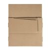 Коробка подарочная Big BOX, hfpvth 24 x 21 x 11 см  картон МГК бур., самосборная, коричневый