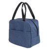 Термосумка "EAT", т.синий меланж, 24 x 21 x 12 см, полиэстер 300D, темно-синий