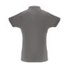 Рубашка-поло женская BERLIN WOMAN 200, серый