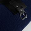Плед "Belt"; т.синий; 130 х 180 см; 100% акрил, с поясом, темно-синий