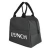 Термосумка "LUNCH", чёрный, 25 x 21 x 17 см, полиэстер 600D, черный