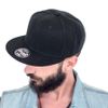 Бейсболка "SNAP BACK", 6 клиньев, пластик.застежка, белый, 100% п/э,100% х/б, 400 гр/м2, белый