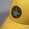 Образец бейсболка CUSTOM MERCH, 6 клиньев, пластиковая застёжка, черный, желтый