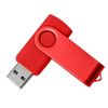 USB flash-карта DOT (8Гб), красный, 5,8х2х1,1см, пластик, металл, красный