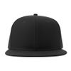 Бейсболка SNAP BACK-S, 6 клиньев, пластиковая застежка, черный
