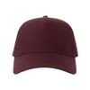Бейсболка RAPPER COTTON-S, 5 клиньев, пластиковая застёжка, бордовый