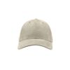Бейсболка FAM, 6 клиньев, металлическая застежка, натуральный