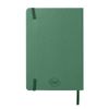 Бизнес-блокнот "RILY", формат А5,  зеленый, блок в точку