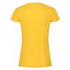 Футболка женская "Original T", желтый
