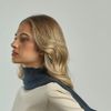 Шарф вязаный  WIND SCARF-S, черный