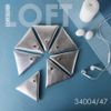 Чехол для наушников LOFT SILVER, серебристый