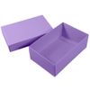 Коробка картонная, "COLOR" 11,5*6*17 см; фиолетовый