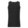 Майка мужская "Athletic Vest", черный_L, 100% х/б, 160 г/м2, черный