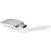 USB flash-карта "Lerix" (8Гб), белый, 6х2,5х1,3см, металл, искусственная кожа, белый, серебристый