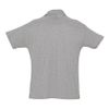 Рубашка поло мужская SUMMER II, серый меланж, 2XL, 85% хлопок, 15% вискоза, 170 г/м2, серый меланж