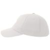 Бейсболка DAD HAT-S, 5 клиньев, металлическая застежка, белый