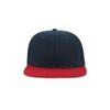 Бейсболка "SNAP BACK", 6 клиньев, пластик. застежка, синий с красным, 100% п/э,100% х/б, 400 гр/м2, синий, красный