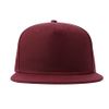 Бейсболка SNAP FIVE-S, 5 клиньев, пластиковая застежка, темно-красный