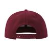 Бейсболка SNAP BACK-S, 6 клиньев, пластиковая застежка, темно-красный