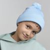 Шапка вязаная детская с помпоном KID WIND-S, розовый