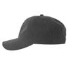Бейсболка CREEP-S, 6 клиньев, металлическая застежка, темно-серый