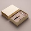 Набор подарочный Welcome Box: футболка LIBRA размер M/L, ежедневник, ручка в коробке, бежевый