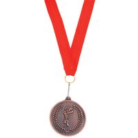 Медаль наградная на ленте  "Золото"