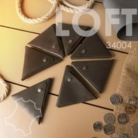 Чехол для наушников, "LOFT", коричневый, кожа натуральная 100%, коричневый