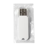 USB flash-карта UNIVERSAL (16Гб), белая, 5,8х1,7х0,6 см, пластик, белый