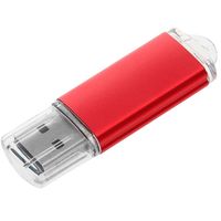 USB flash-карта "Assorti" (16Гб), зеленая, 5,8х1,7х0,8 см, металл