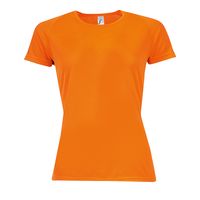 Футболка "Sporty women", аква_XS, 100% п/э, 140 г/м2