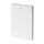 Универсальный аккумулятор OMG Slimus 2.5 (2500 мАч), белый, 9,6х6.2х0,66 см, белый