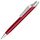ALLEGRO, ручка шариковая, красный/хром, красный, серебристый