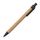 Ручка шариковая YARDEN, черный, натуральная пробка, пшеничная солома, ABS пластик, 13,7 см, черный