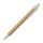 Ручка шариковая YARDEN, бежевый, натуральная пробка, пшеничная солома, ABS пластик, 13,7 см, бежевый