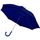 Зонт-трость с пластиковой ручкой, механический; темно-синий; D=103 см; 100% полиэсер 190 T, темно-синий