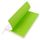 Бизнес-блокнот FUNKY SNOW, формат А5, блок в точку, белый, зеленый